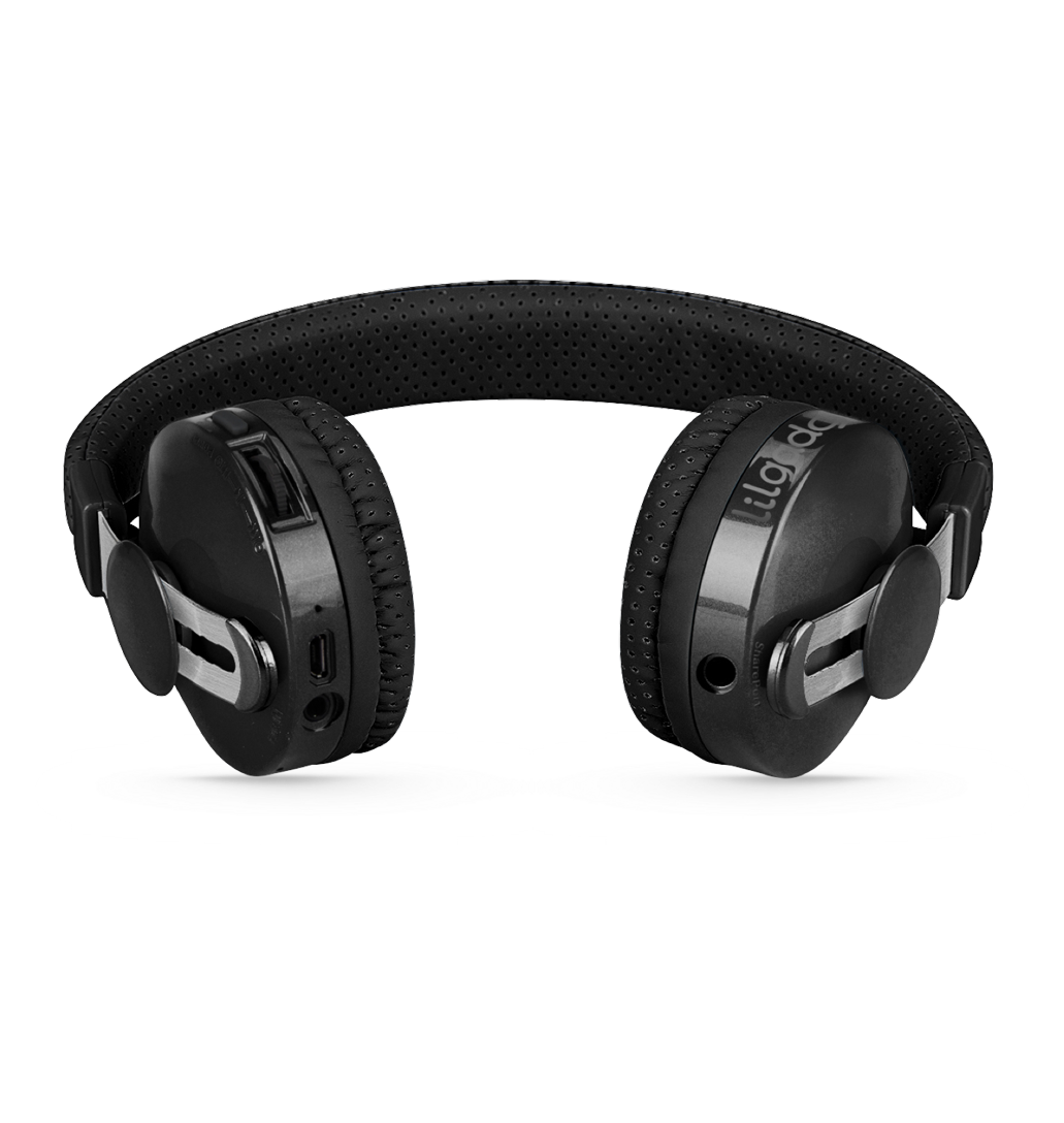 black|Black LilGadgets Untangled Pro Children's Wireless Bluetooth Headphones