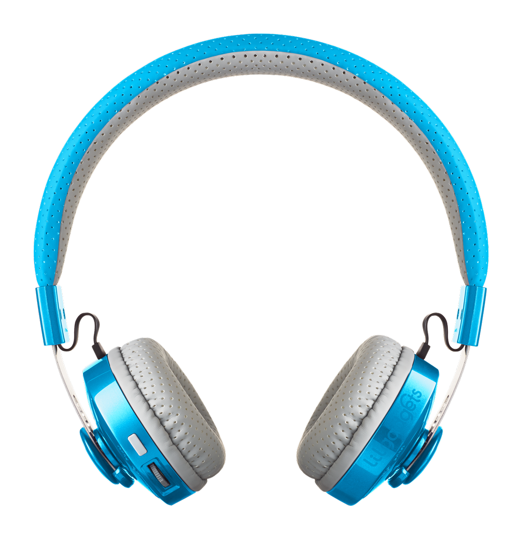 blue|Blue LilGadgets Untangled Pro Children's Wireless Bluetooth Headphones