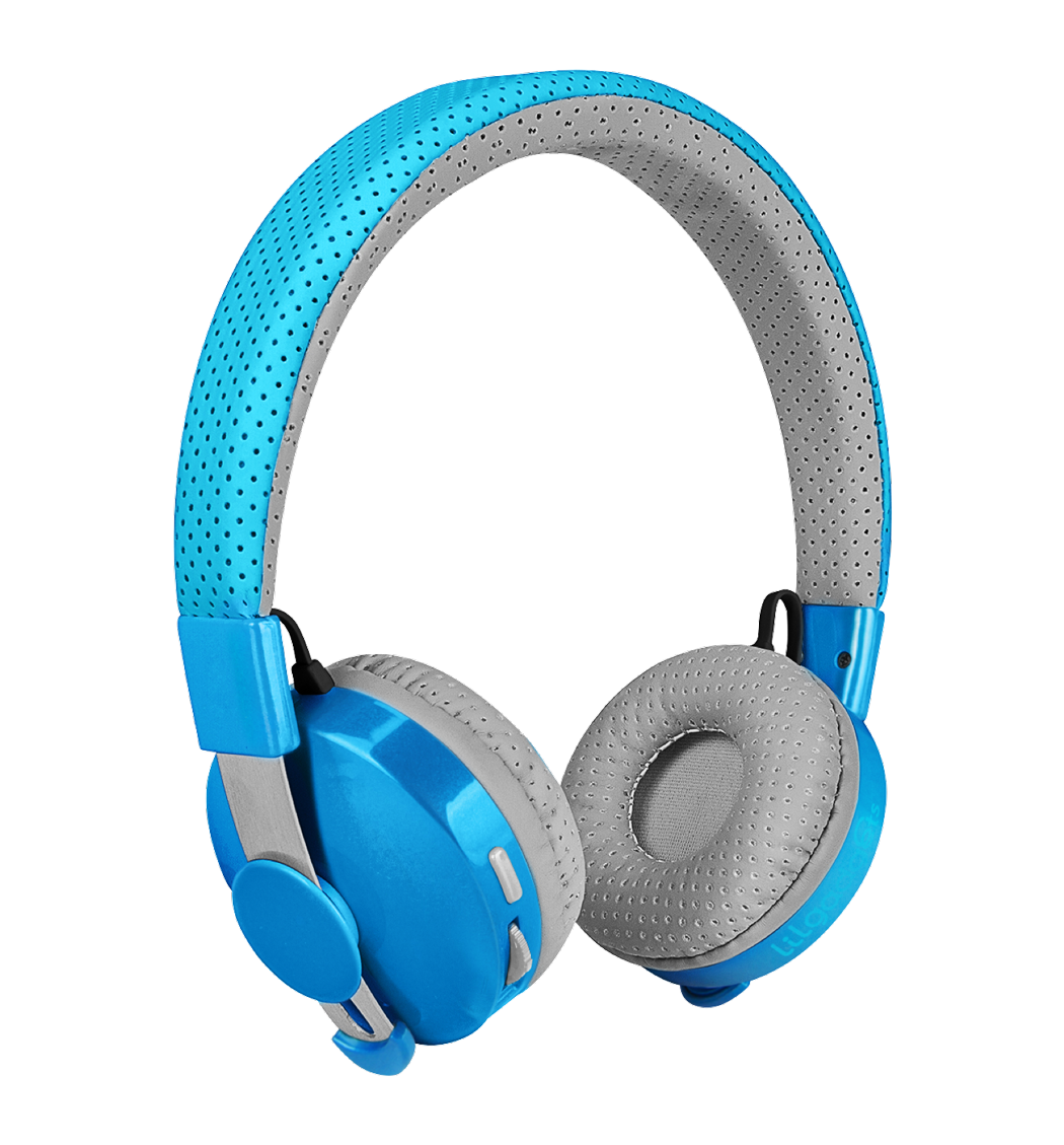 blue|Blue LilGadgets Untangled Pro Children's Wireless Bluetooth Headphones