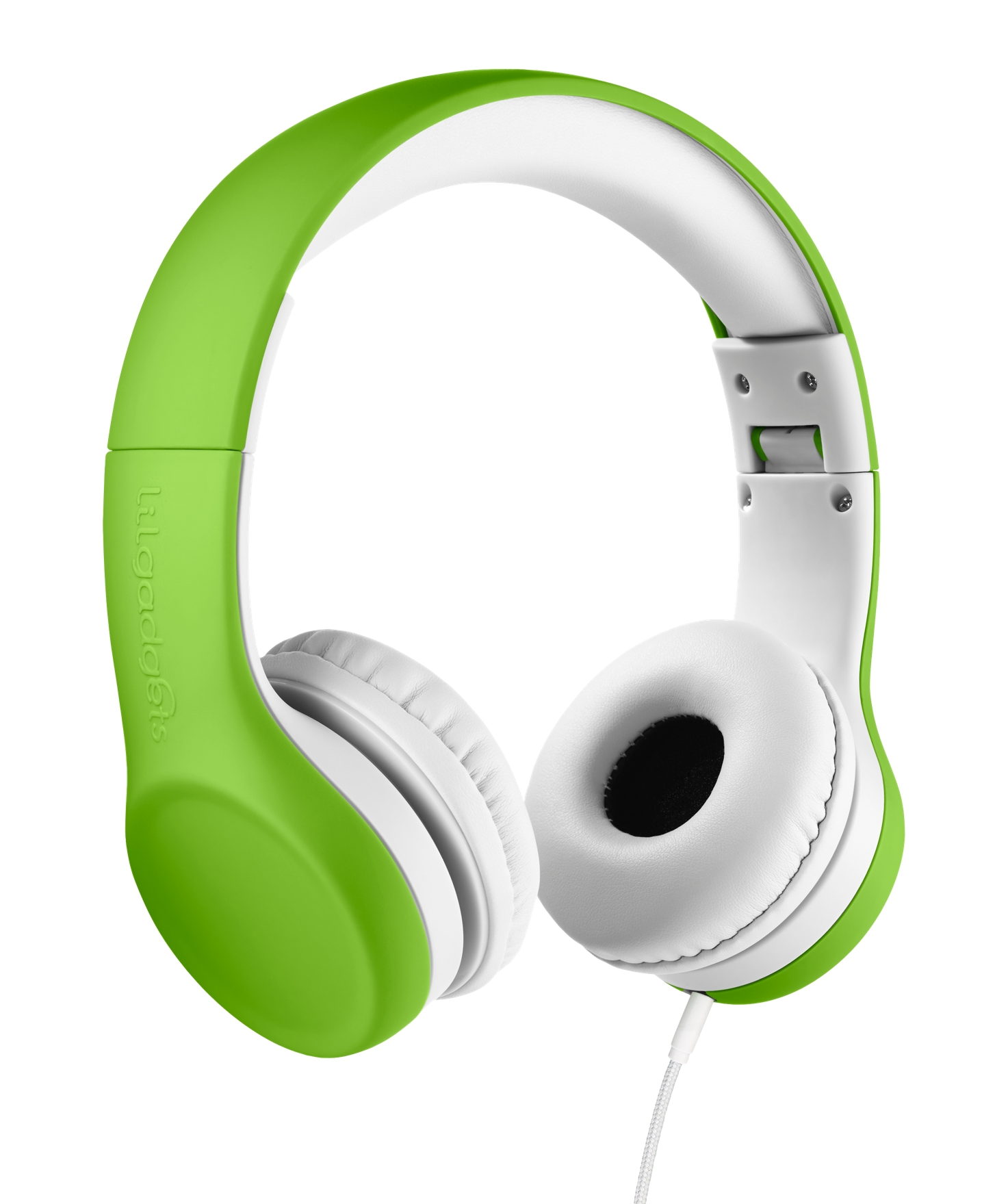 green|LilGadgets Green Connect+ Volume Limited Wired Headphone